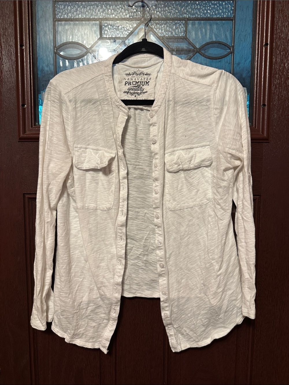 Premium Women’s White Casual Button-Down Shirt